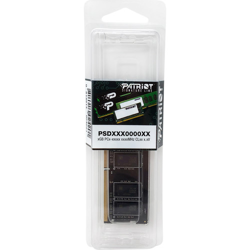 Patriot 32GB Signature Line DDR4 2666 MHz DR SO-DIMM Memory Module (1 x 32GB)