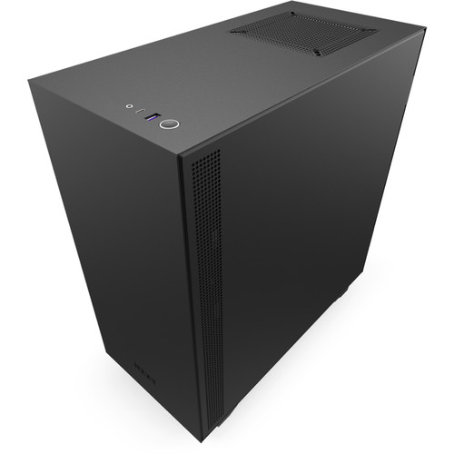 NZXT H510 Mid-Tower Case (Matte Black/Red)