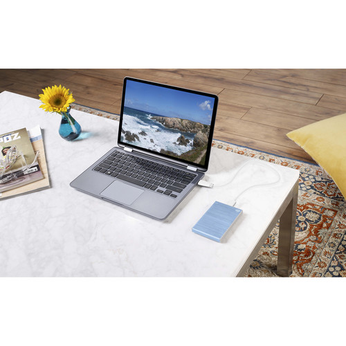 Seagate 4TB Backup Plus USB 3.0 External Hard Drive (Light Blue)