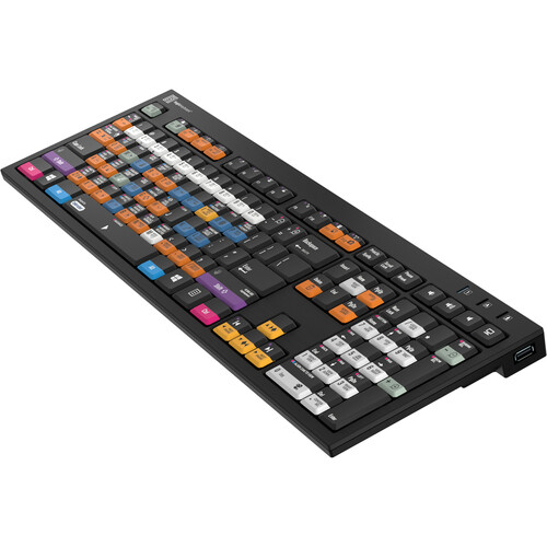 LogicKeyboard Nero PC Slim Line Keyboard for Blender 3D (US English)