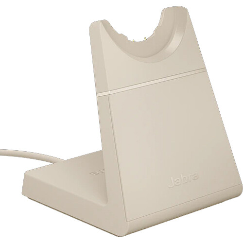 Jabra Evolve2 65 Mono Wireless On-Ear Headset (Unified Communication, USB Type-C, Beige)