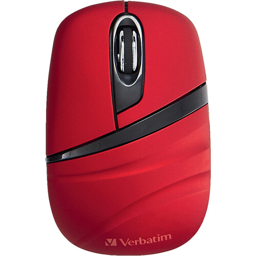 Verbatim Commuter Series Wireless Mini Travel Mouse (Red)