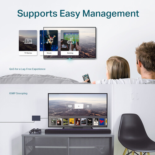 TP-Link TL-SG116E 16-Port Gigabit Unmanaged Switch