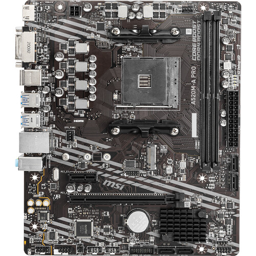 MSI A520M-A PRO AM4 Micro-ATX Motherboard
