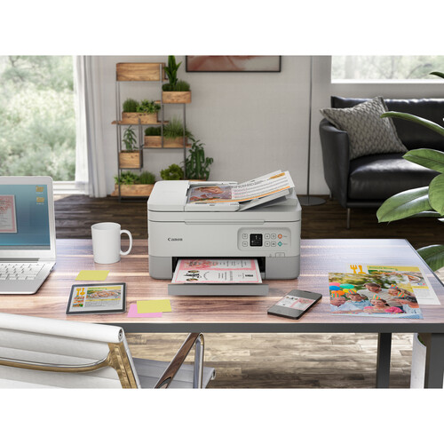 Canon PIXMA TR7020 Wireless Inkjet All-in-One Printer (White)