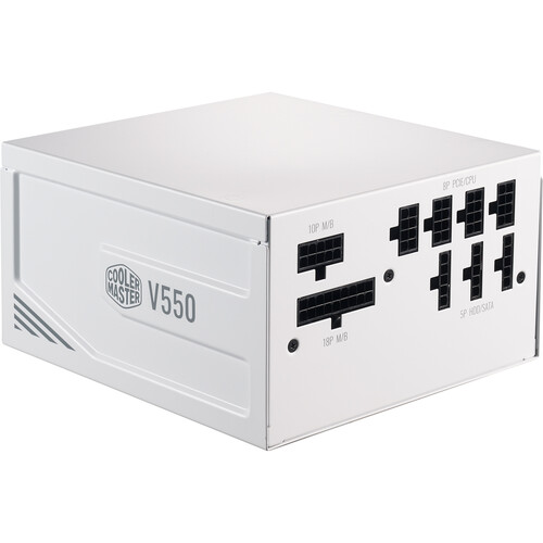 Cooler Master V550 Gold V2 550W 80 PLUS Gold Modular Power Supply (White)