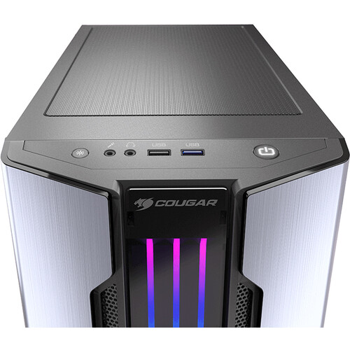 COUGAR Gemini M RGB Mini-Tower Case (Silver)