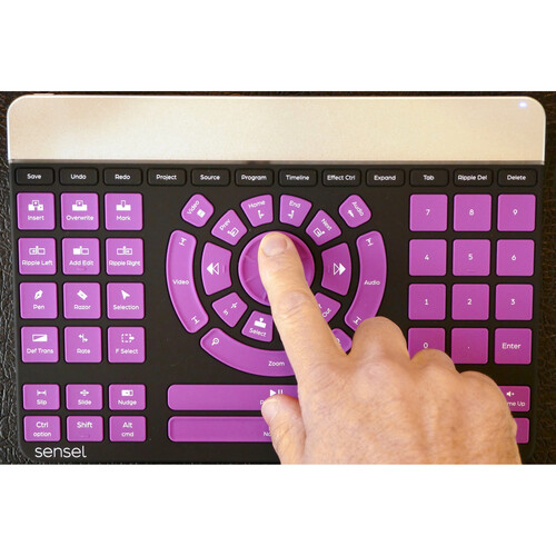 Sensel Morph Video Editing Overlay