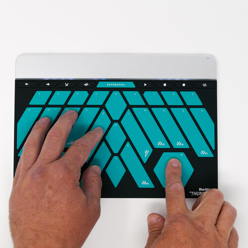 Sensel Morph Buchla Thunder Overlay