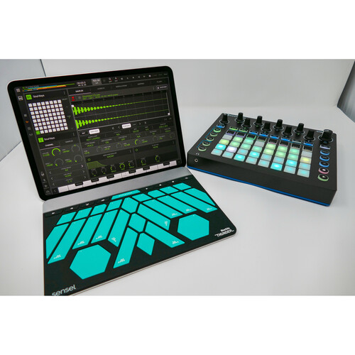 Sensel Morph Buchla Thunder Overlay