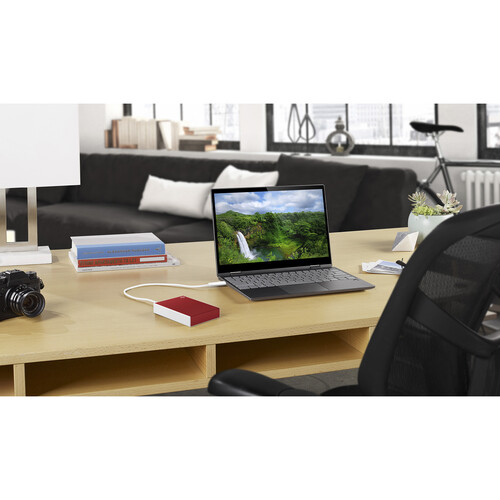 Seagate 5TB One Touch USB 3.2 Gen 1 External Hard Drive (Red)