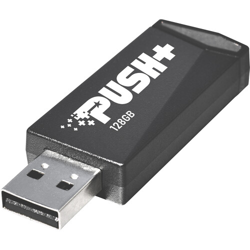 Patriot 128GB Push+ USB 3.2 Gen 1 Flash Drive