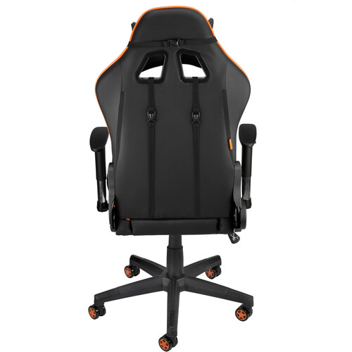 Spieltek 100 Series Gaming Chair (Black & Orange)