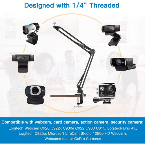 Technical Pro WebCamArm 2 Camera Arm (20.9