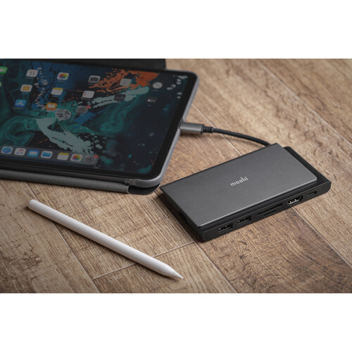 Moshi Symbus Mini 7-In-1 USB Type-C Hub (Titanium Gray)