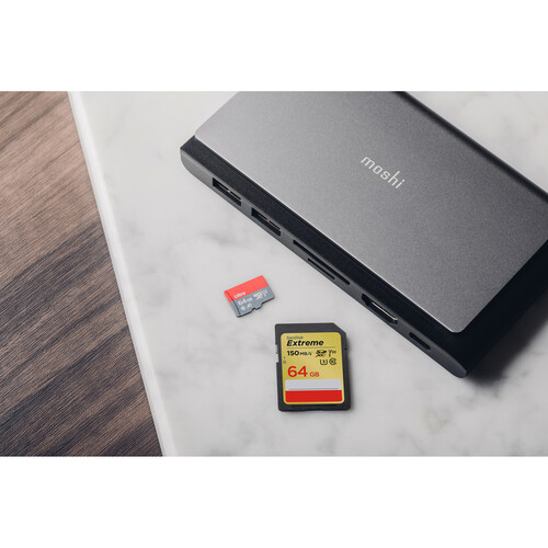 Moshi Symbus Mini 7-In-1 USB Type-C Hub (Titanium Gray)