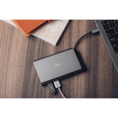 Moshi Symbus Mini 7-In-1 USB Type-C Hub (Titanium Gray)
