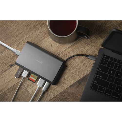 Moshi Symbus Mini 7-In-1 USB Type-C Hub (Titanium Gray)