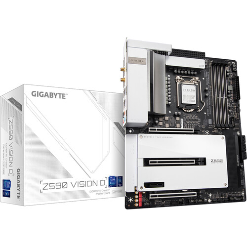 Gigabyte Z590 VISION D LGA 1200 ATX Motherboard