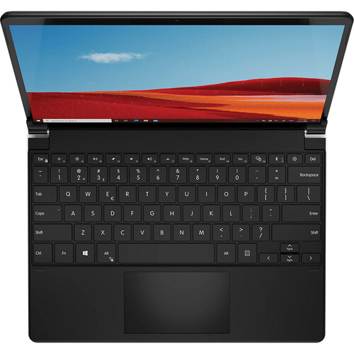 Brydge SPX+ Wireless Backlit Keyboard with Trackpad for Surface Pro X (Black)