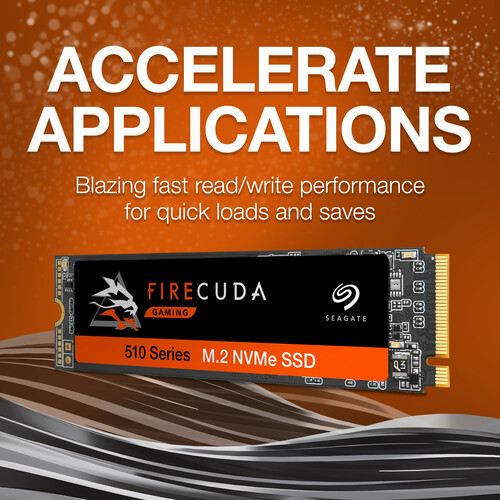 Seagate 250GB FireCuda 510 NVMe PCIe M.2 Internal SSD