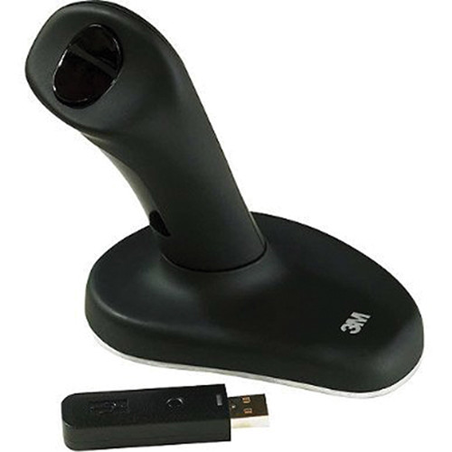 3M EM550GPS Wireless Ergonomic Mouse (Black, Small)
