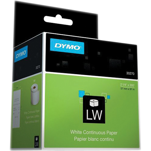 Dymo LabelWriter Continuous Receipt Paper Non-Adhesive Roll (2 7/16" x 300')