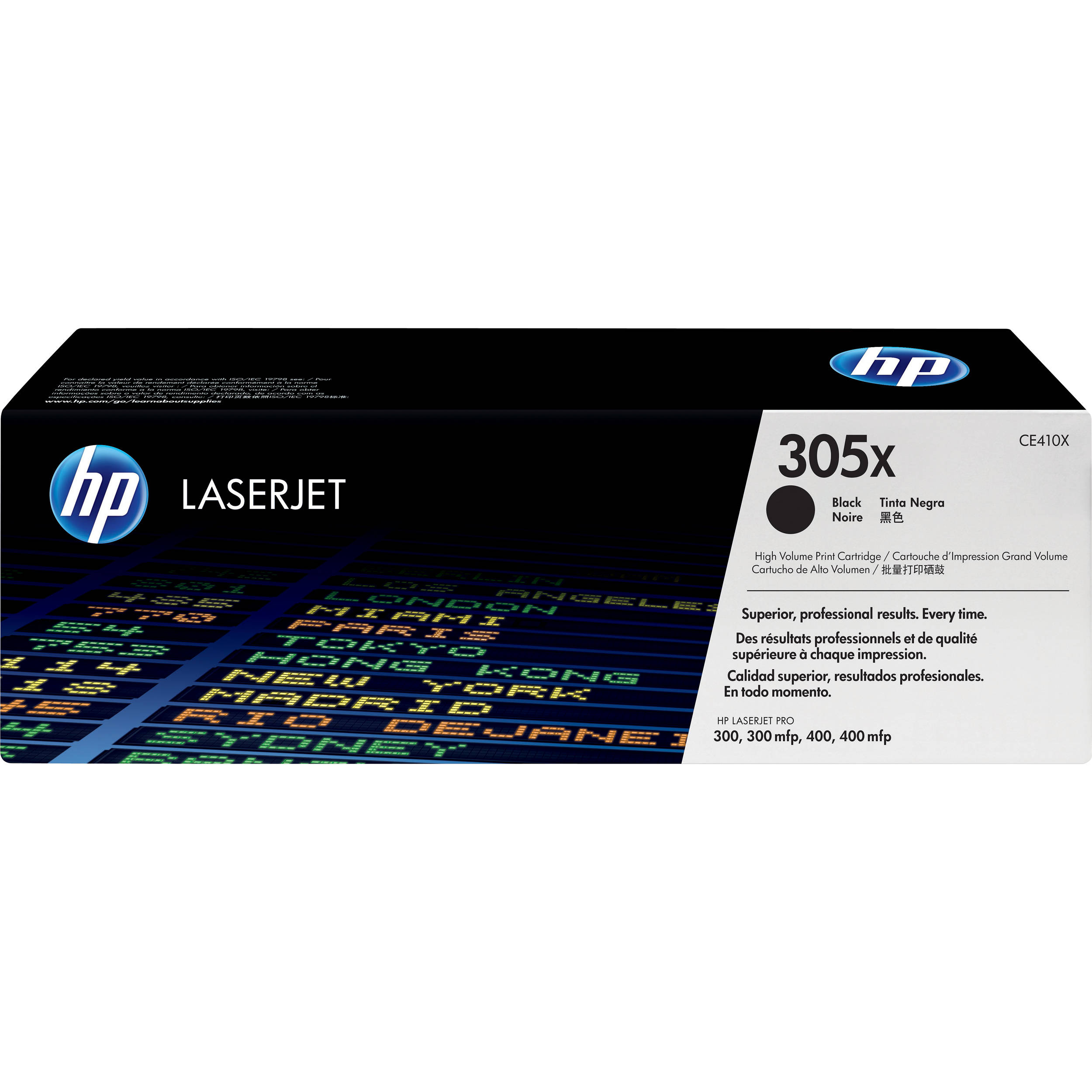 HP 305X Black LaserJet High-Capacity Toner Cartridge