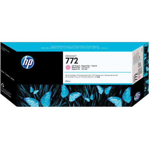 HP 772 300-ml Light Magenta Designjet Ink Cartridge