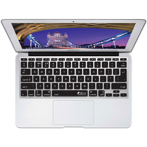 KB Covers English Keyboard Cover for MacBook Air 11" (Unibody, Black Keys)