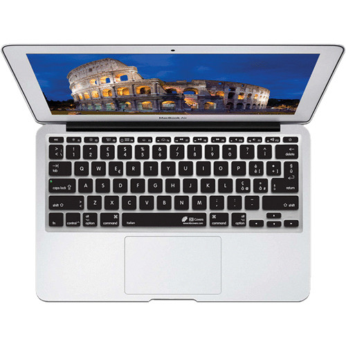 KB Covers Italian Keyboard Cover for MacBook Air 11" (Unibody, Black Keys)