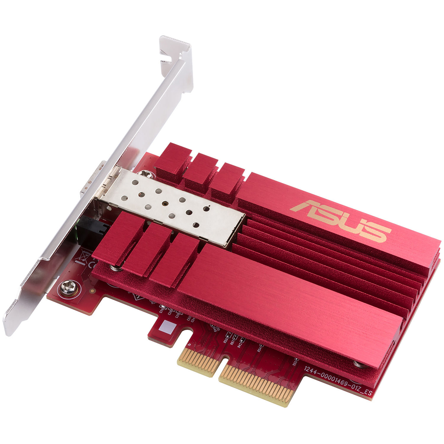 ASUS XG-C100F 10 Gb/s PCI-E Network Adapter with Fiber/DAC SFP+ Port