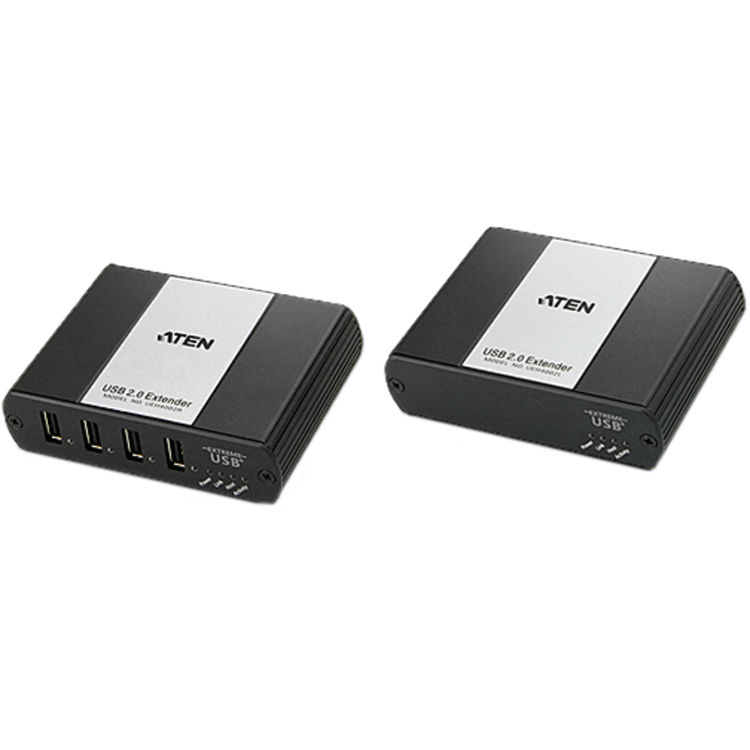 ATEN 4-Port Cat 5 USB 2.0 Extender (328')