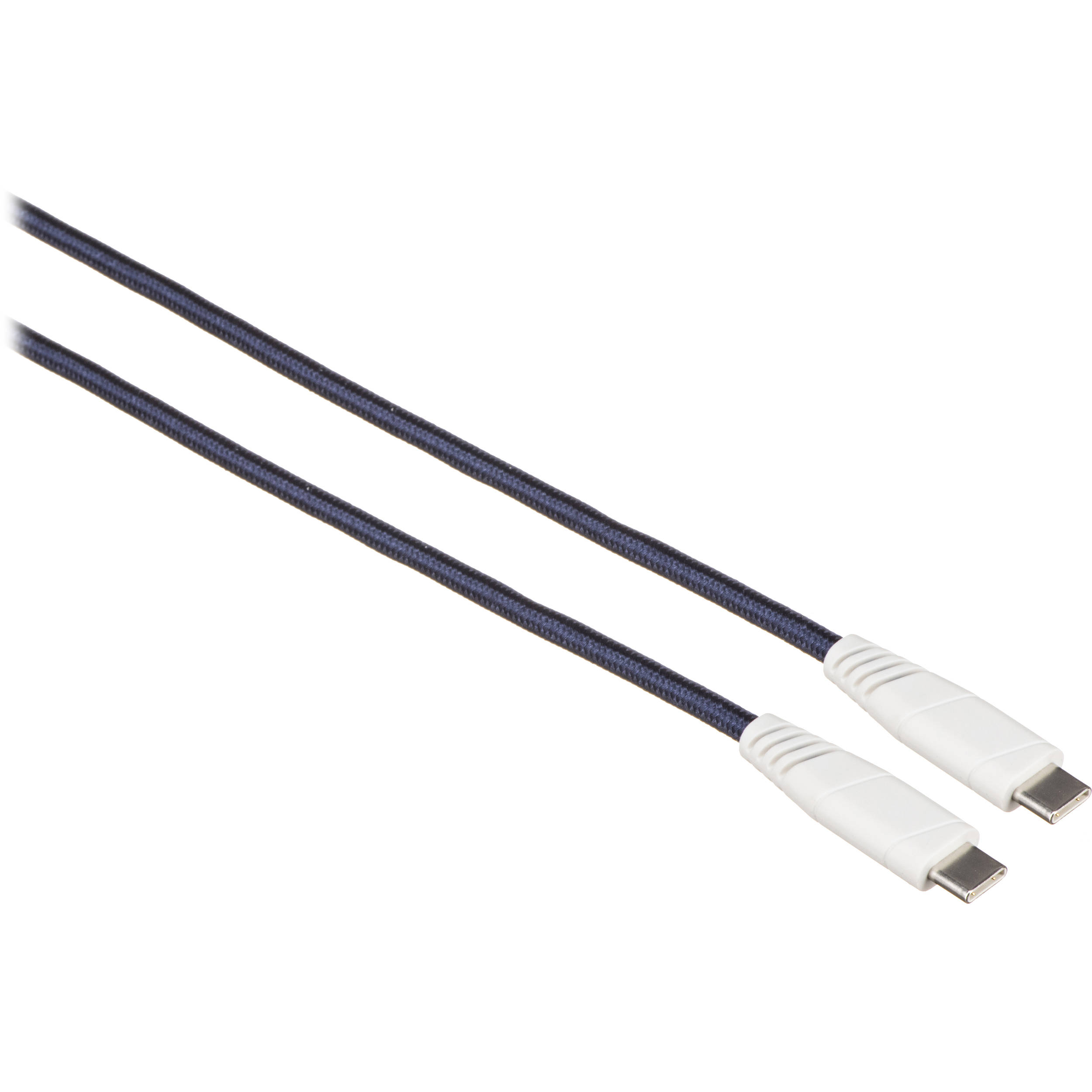 Elixage USB Type-C Male Cable (10', Blue)