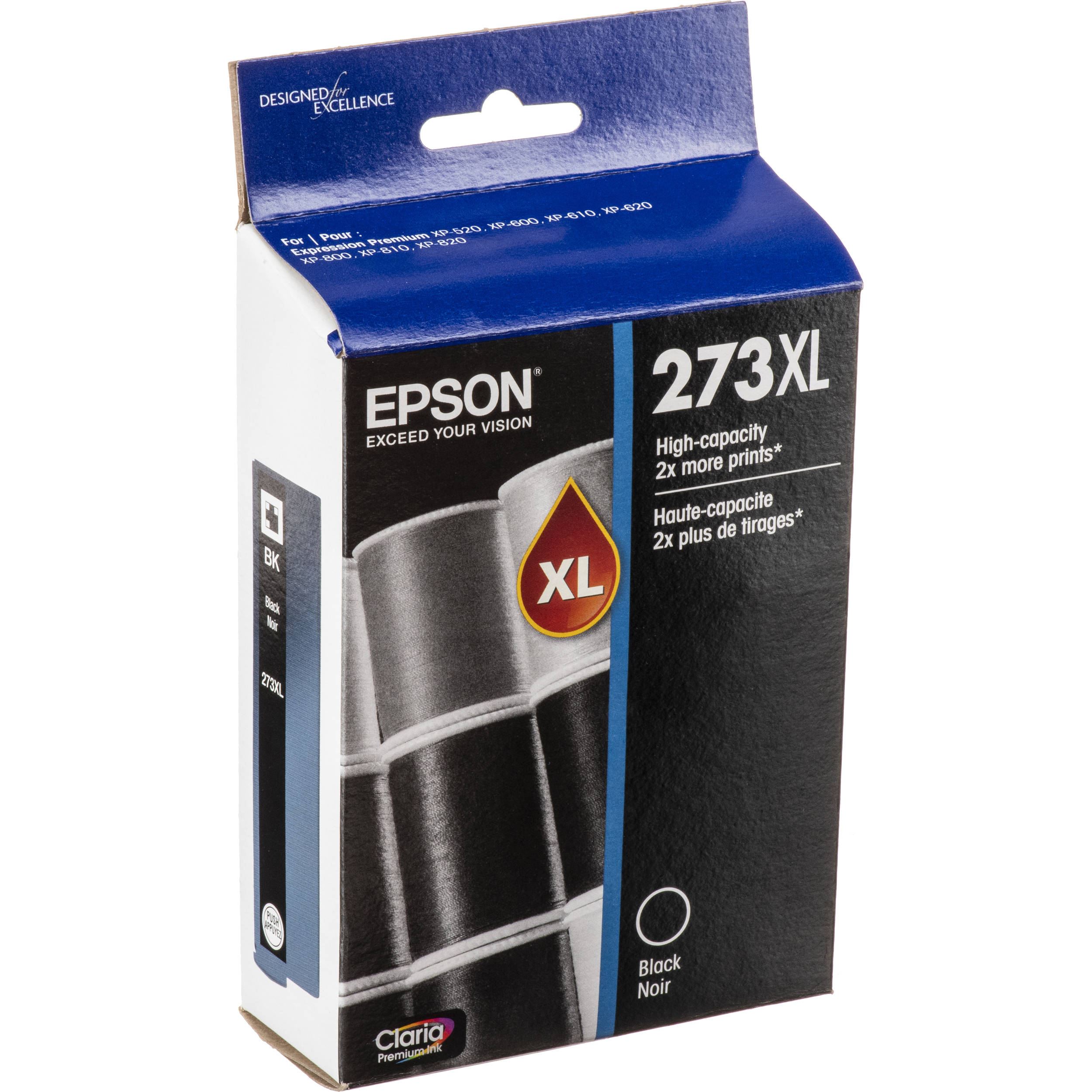 Epson Claria Premium 273XL High-Capacity Black Ink Cartridge