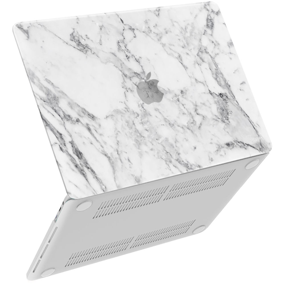 iBenzer Neon Party MacBook Pro 13" Case (White Marble)
