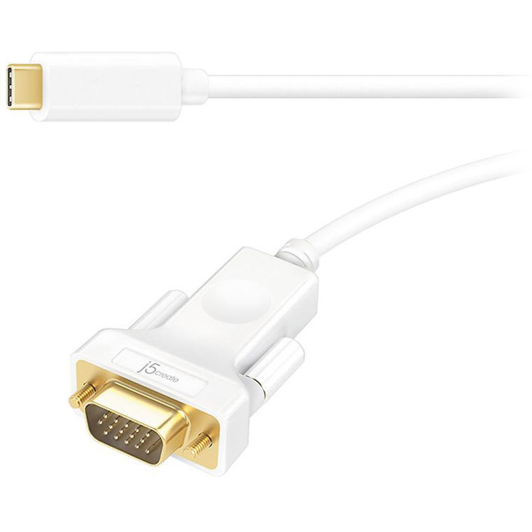 j5create USB Type-C to VGA Cable (6.1')