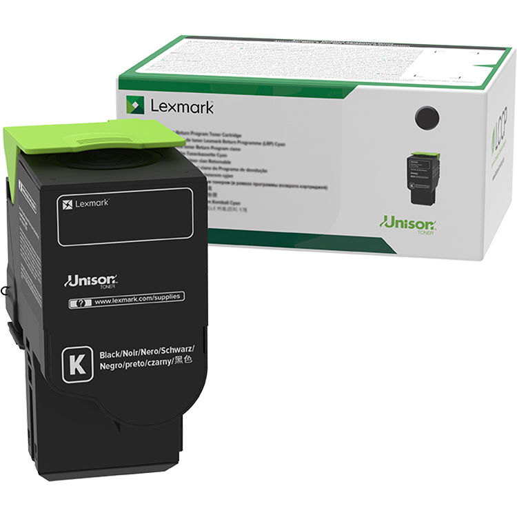 Lexmark C2310K0 Black Return Program Toner Cartridge for Select Color Laser Printers