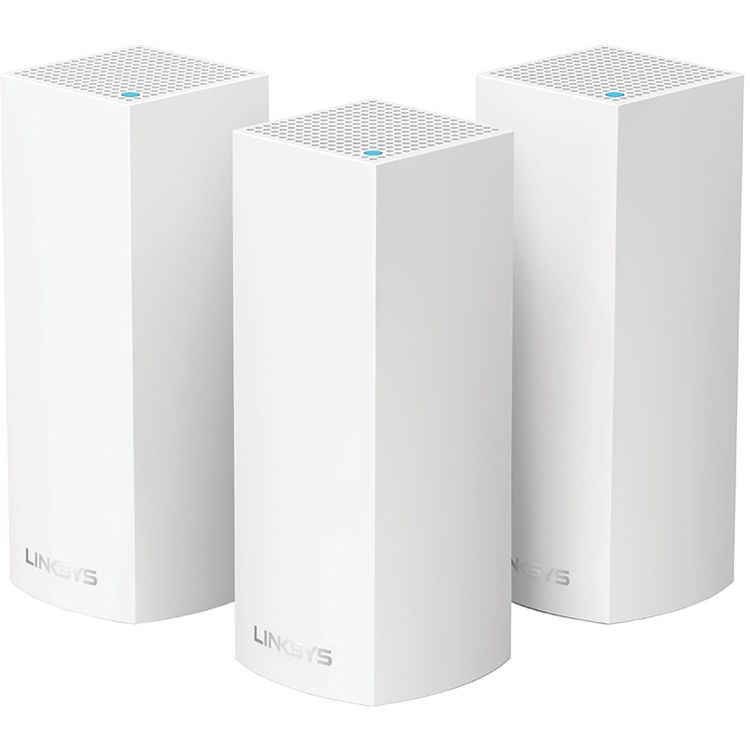 Linksys Velop Wireless AC6600 Tri-Band Whole Home Mesh Wi-Fi System (3 Units, White)
