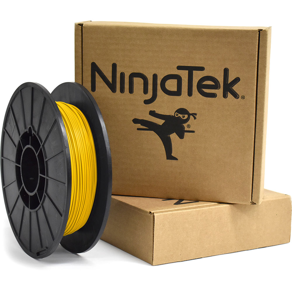 NinjaTek Armadillo 1.75mm 75D TPU Nylon Alternative Filament (0.5kg, Sun)