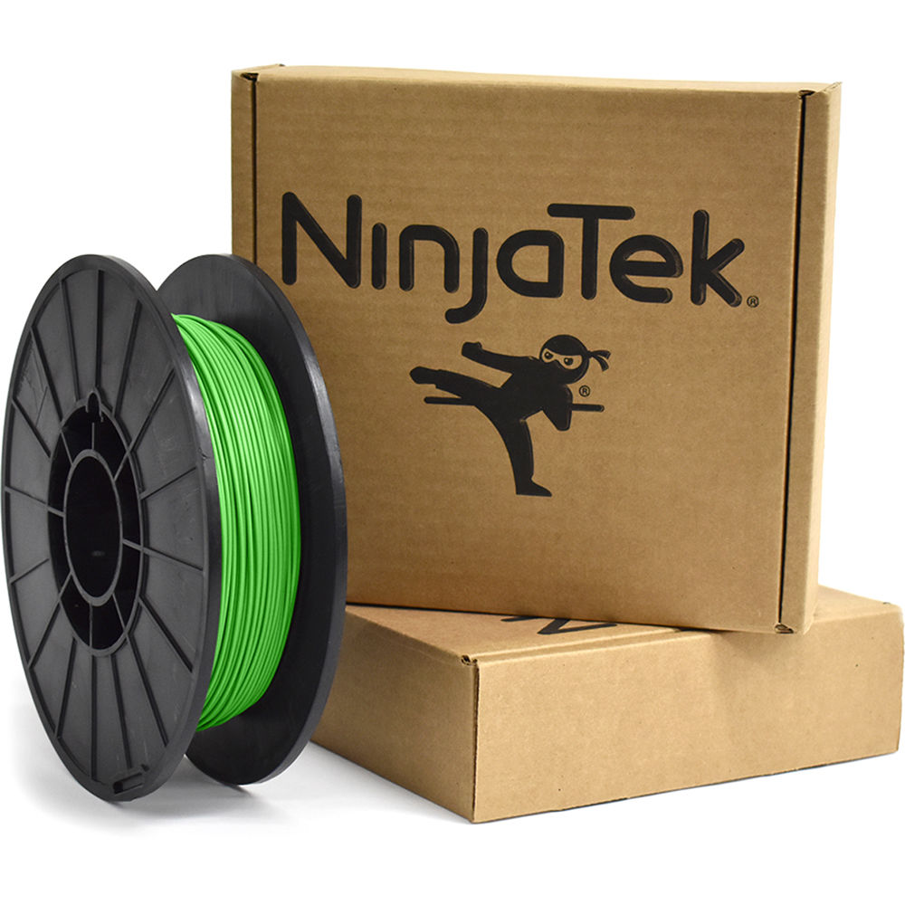 NinjaTek Armadillo 1.75mm 75D TPU Nylon Alternative Filament (0.5kg, Grass)