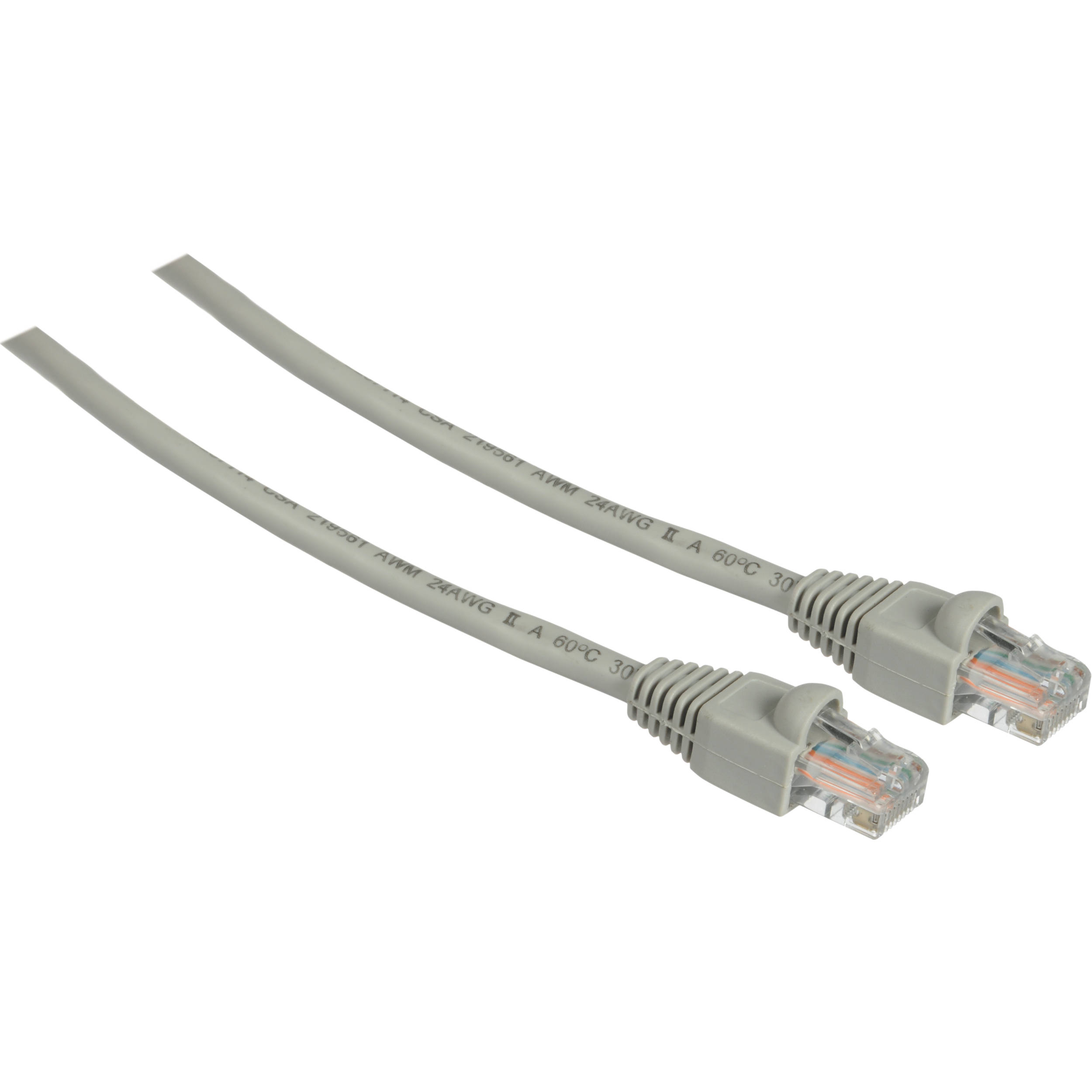 Pearstone 10' Cat5e Snagless Patch Cable (Gray)