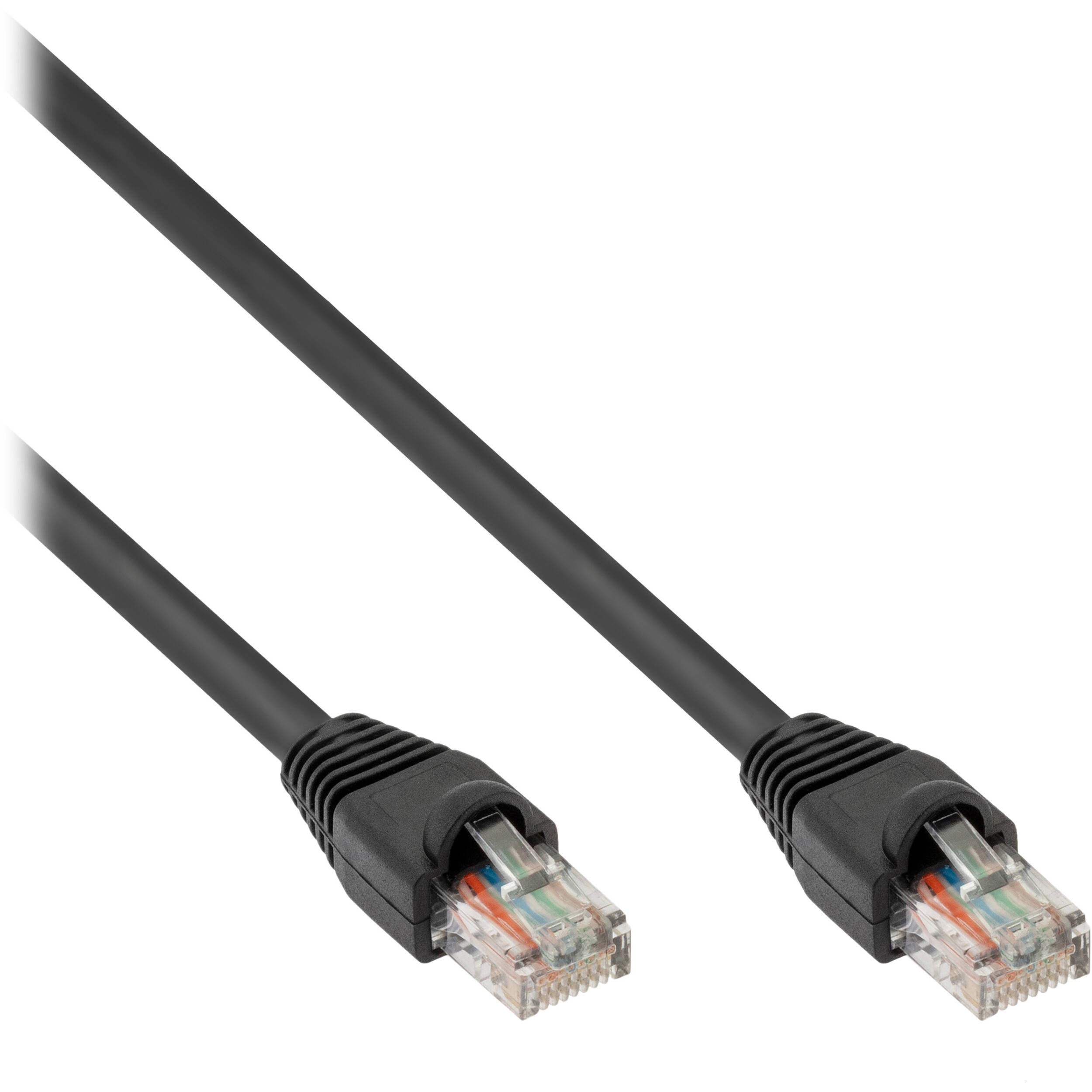 Pearstone Cat 5e Snagless Patch Cable (10', Black)