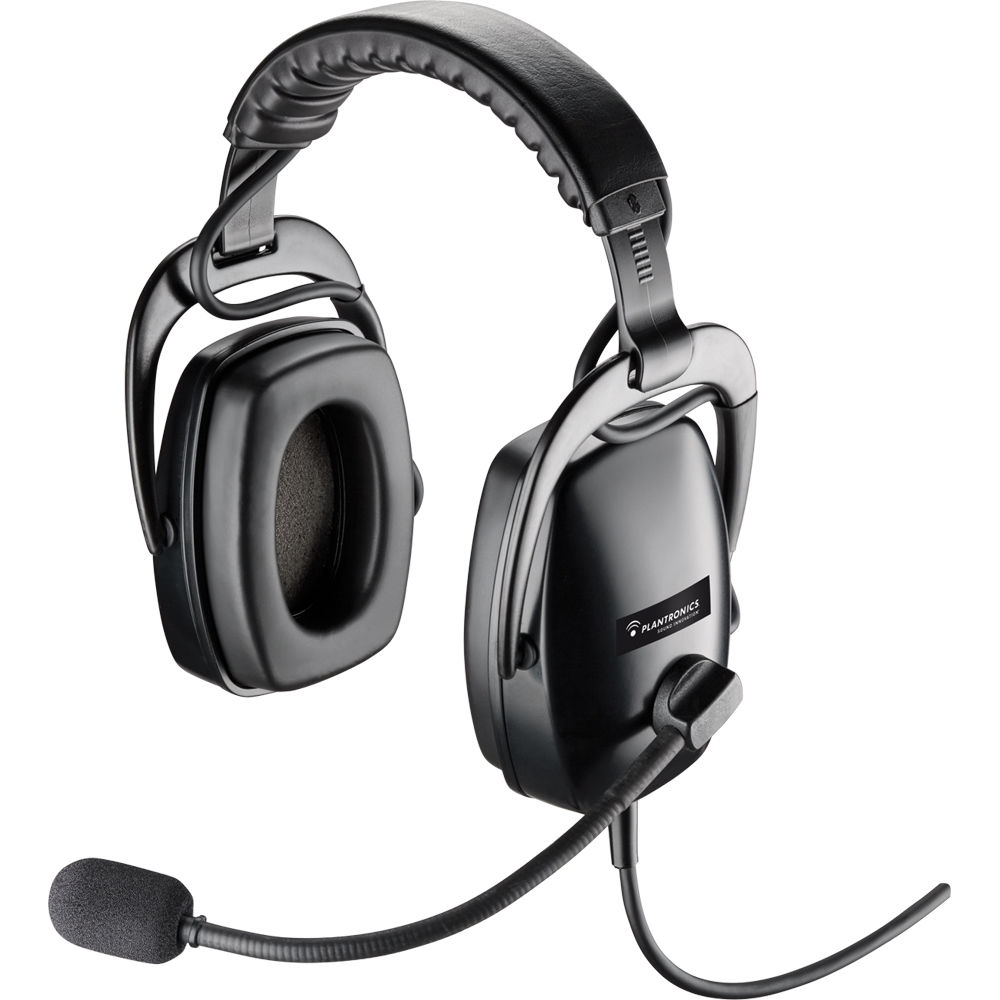 Plantronics SHR2083-01 Wired Circumaural Stereo Headset with Quick Disconnect