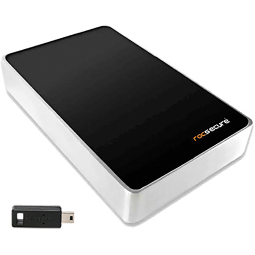Rocstor 2TB Hawker HX USB 3.0, Encrypted Ruggedized Mobile Drive (Silver)