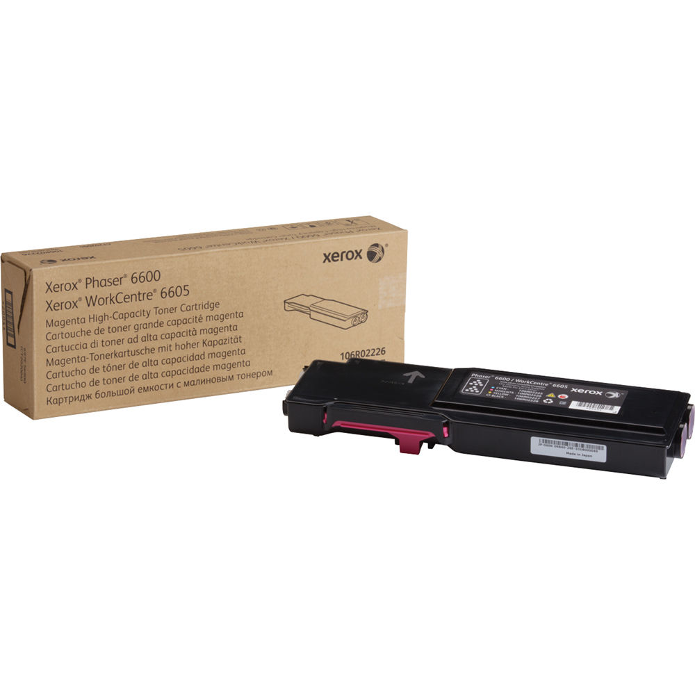 Xerox High Capacity Magenta Toner Cartridge for Phaser 6600 and WorkCentre 6605